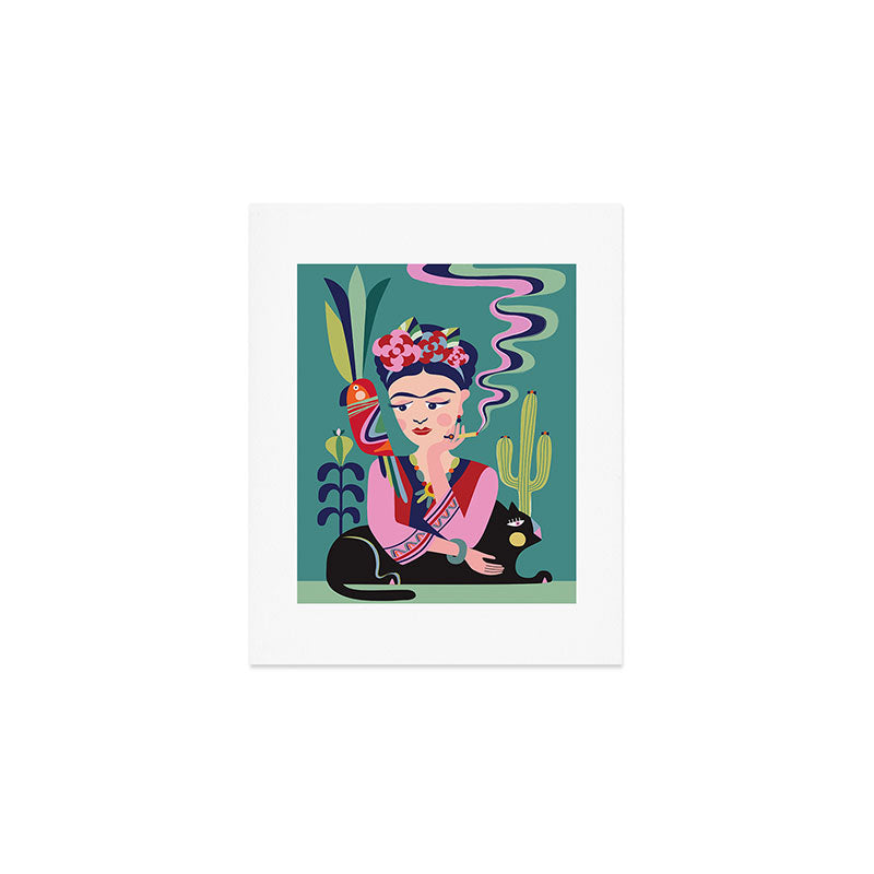Frida Kahlo  Art Print Gallery Image 1