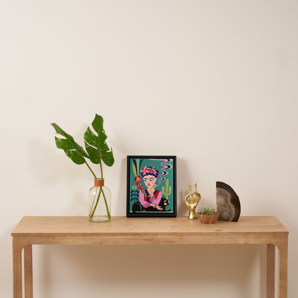 Frida Kahlo  Framed Canvas Print Gallery Image 4