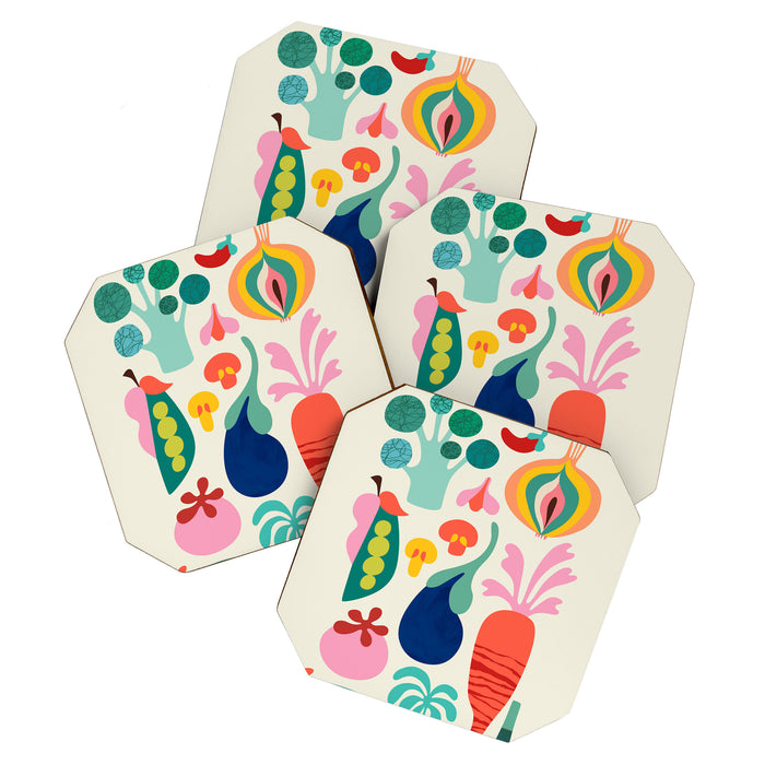 I love Veggies Coaster Gallery Image 1