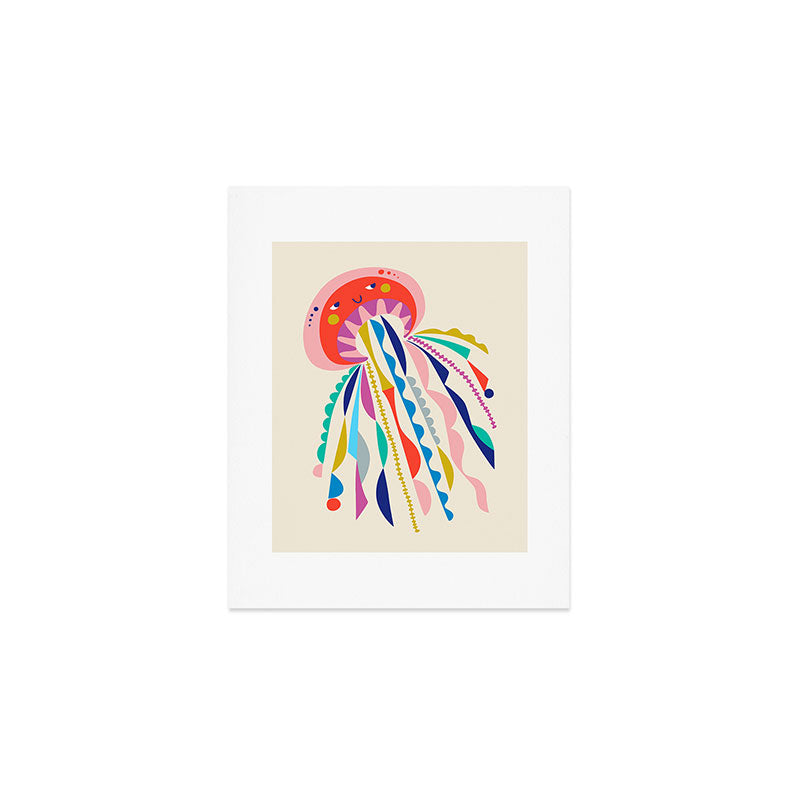 Little Jellyfish Art Print Gallery Image 1
