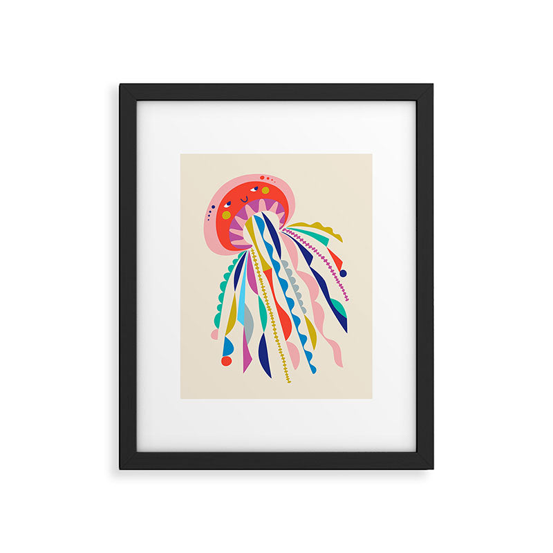 Little Jellyfish Framed Art Print Gallery Image 5