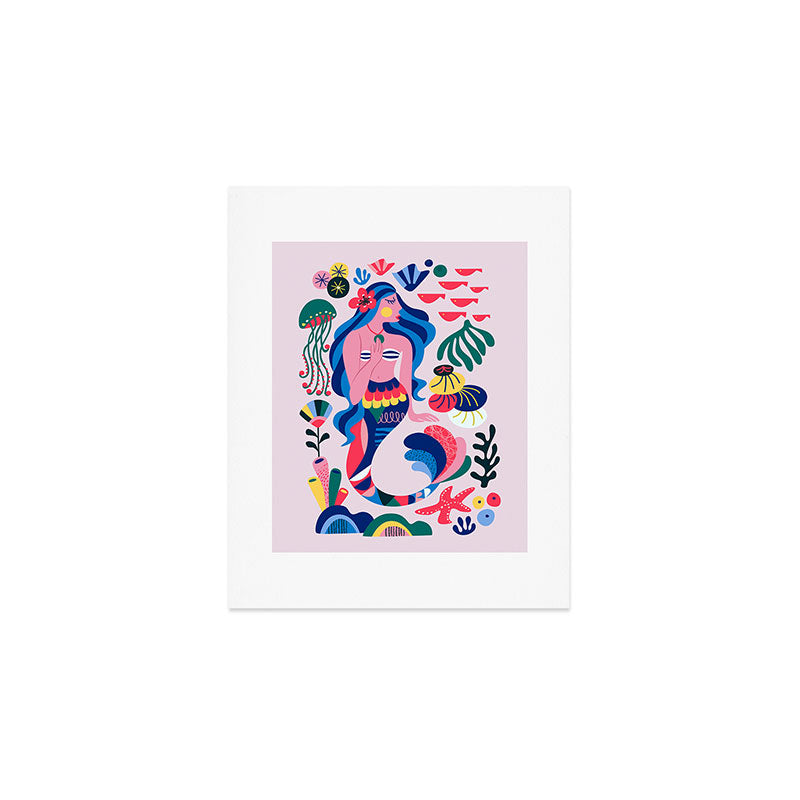 Mermaid Art Print Gallery Image 1