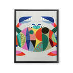 Mid Century Crab Framed Canvas Print Gallery Image 6