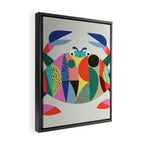 Mid Century Crab Framed Canvas Print Gallery Image 2