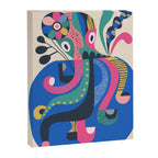 Mid Century Octopus Canvas Print Gallery Image 6