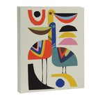 Mid century Pelicans Canvas Print Gallery Image 6