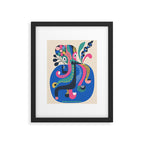 Miss Octopus Framed Art Print Gallery Image 4