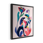Pink Love Framed Canvas Print Gallery Image 2