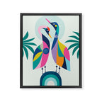 Rainbow Geese Framed Canvas Print Gallery Image 6