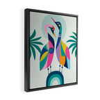 Rainbow Geese Framed Canvas Print Gallery Image 2