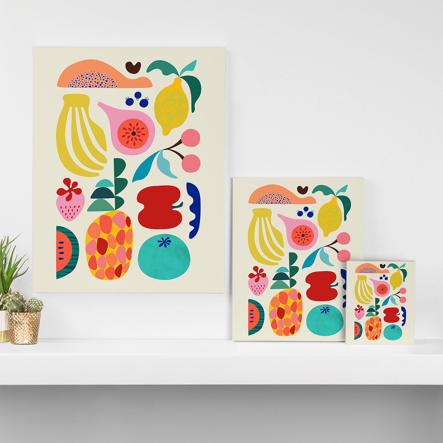 Summer Fruit 2 Canvas Print Gallery Image 3
