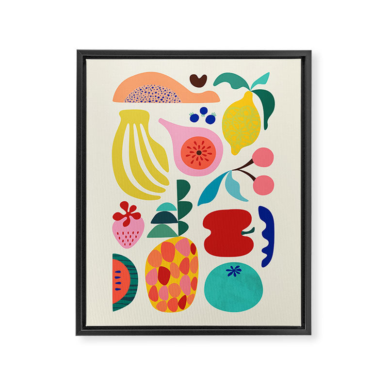 Summer Fruit 2 Framed Canvas Print Gallery Image 3