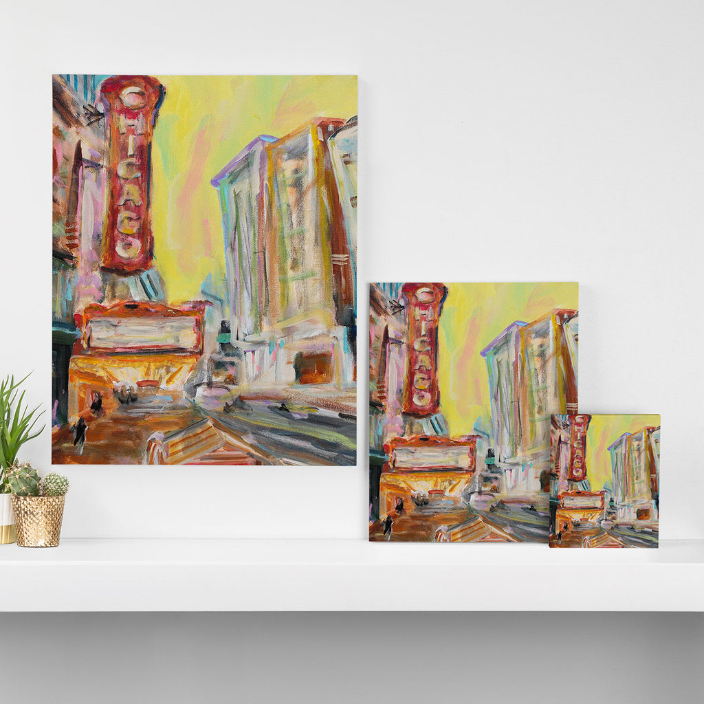 Chicago Theatre Canvas Print Gallery Image 3