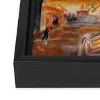Chicago Theatre Framed Canvas Print Gallery Image 3