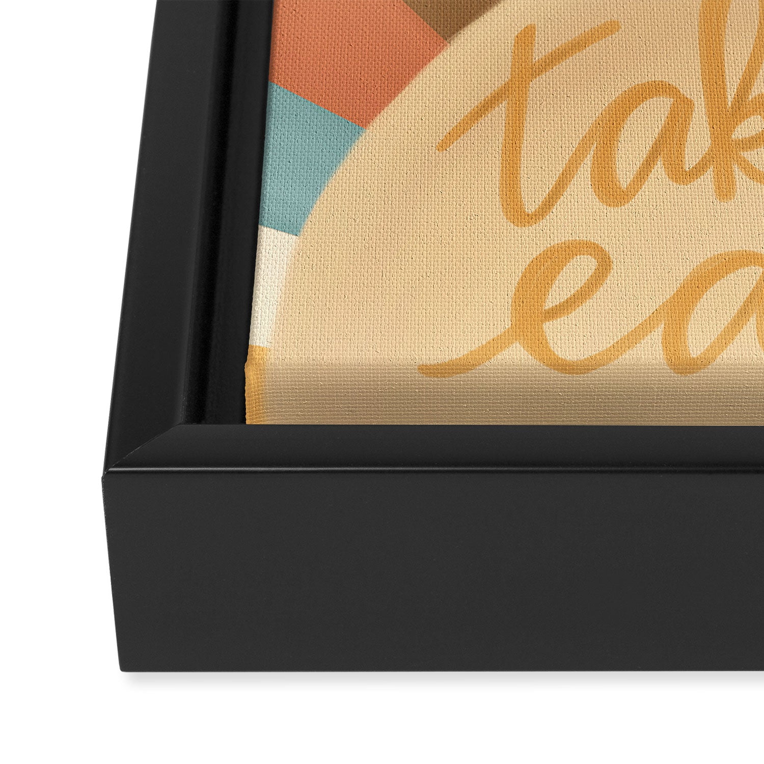 Take It Easy, Sunshine Framed Canvas Print Gallery Image 3