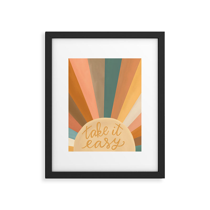 Take It Easy, Sunshine Framed Art Print Gallery Image 1