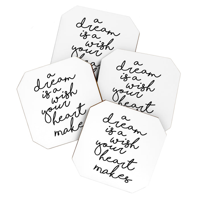 A Dream Is A Wish Your Heart Makes Coaster Gallery Image 1