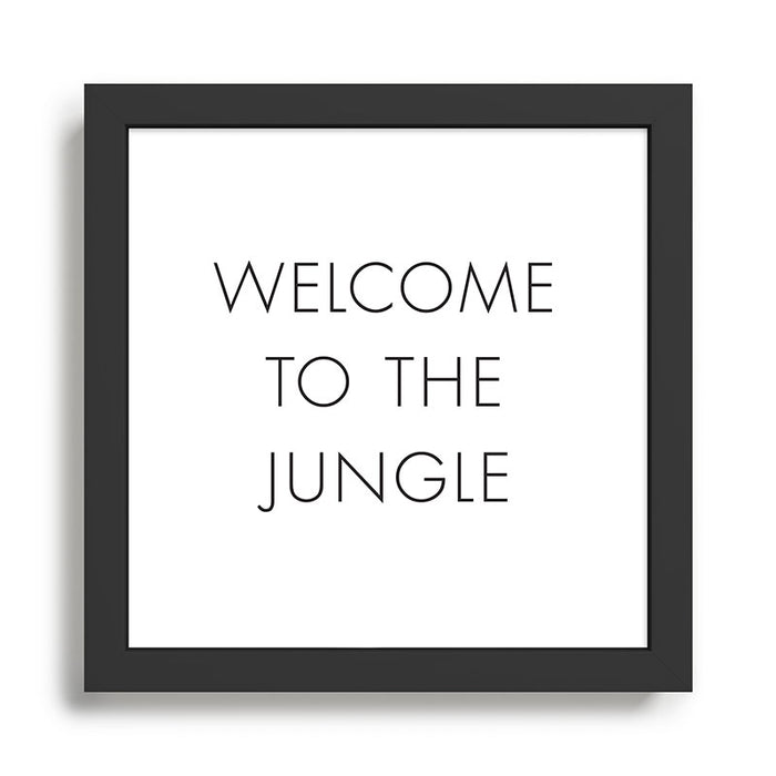 Welcome to the Jungle Framed Art Print Gallery Image 1