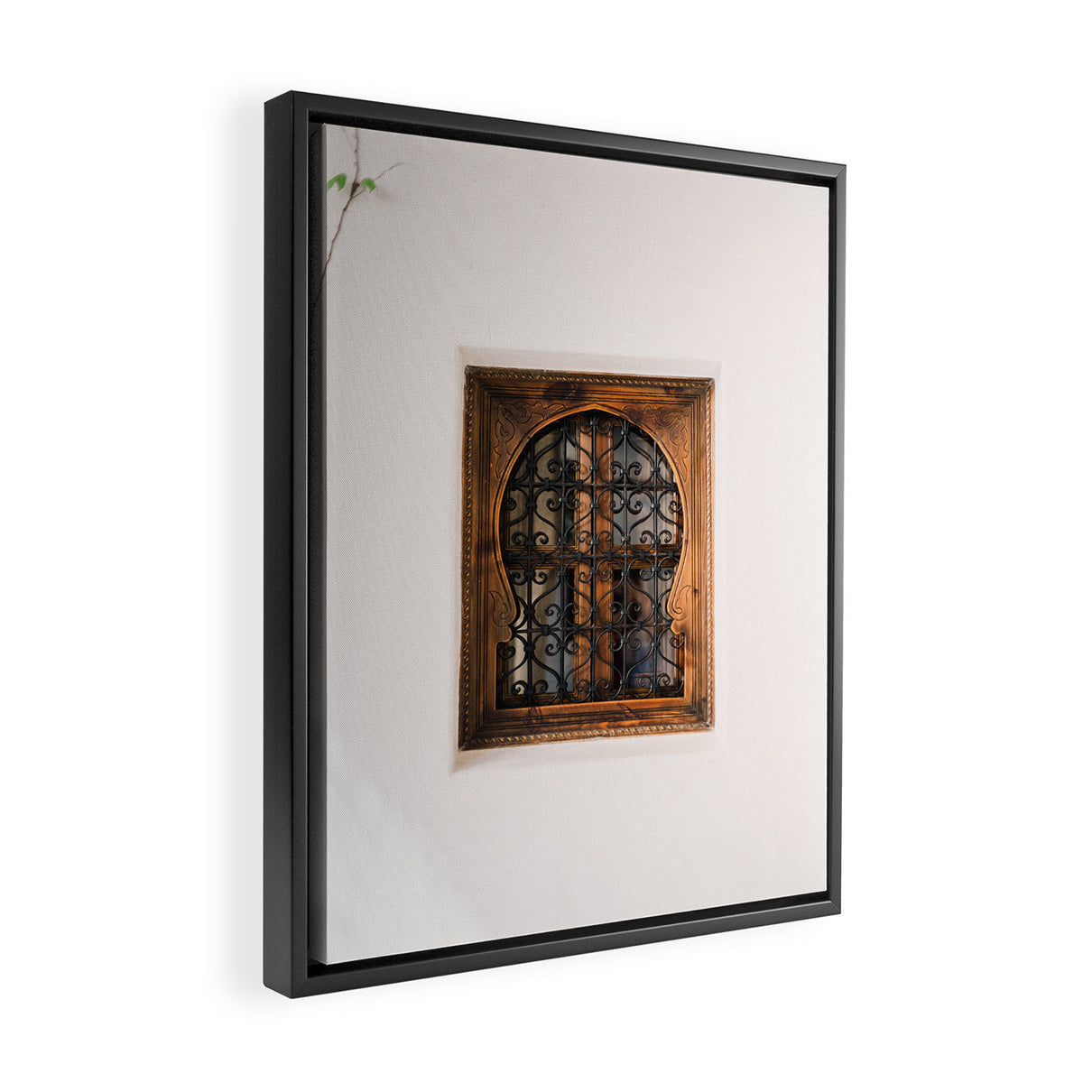 Arabic Moroccan window in Cordoba Spain | Fine art photography print Framed Canvas Print Gallery Image 2
