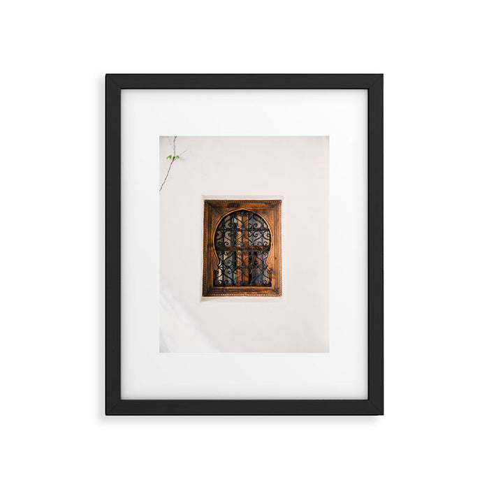 Arabic Moroccan window in Cordoba Spain | Fine art photography print Framed Art Print Gallery Image 1