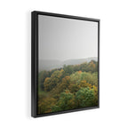 Autumn Forest Canopy | Serene Landscape Photography Framed Canvas Print Gallery Image 2