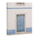 Blue door of Ericeira | Portugal Travel Photography Canvas Print Gallery Image 6