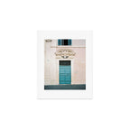 Blue wooden door in Rome | Italy | Wanderlust travel photography pastel Art Print Gallery Image 1