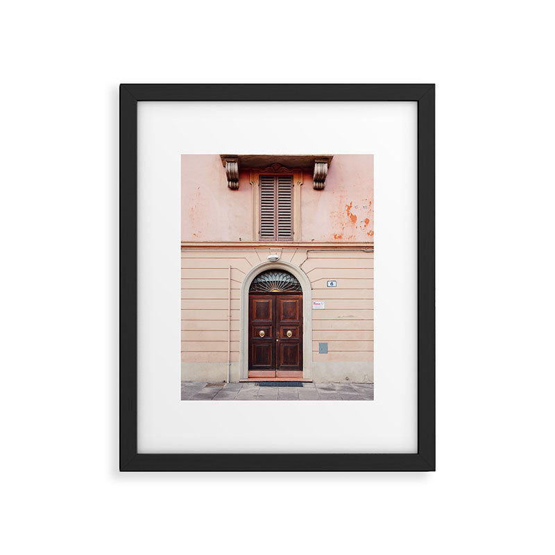 Bologna front door | Travel photography Italy | Pastel tones poster print Framed Art Print Gallery Image 5