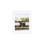 Botanical backyard Ibiza Spain | Lush greenery | Wanderlust Travel photography Art Print Gallery Image 1