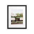 Botanical backyard Ibiza Spain | Lush greenery | Wanderlust Travel photography Framed Art Print Gallery Image 5
