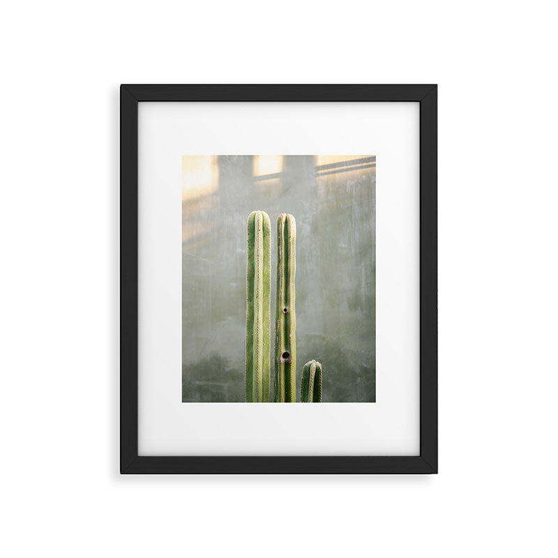 Cacti greens | Oaxaca Mexico travel photography Framed Art Print Gallery Image 5