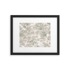 Clear water | beach fine art photography | sea wave and sand Framed Art Print Gallery Image 5