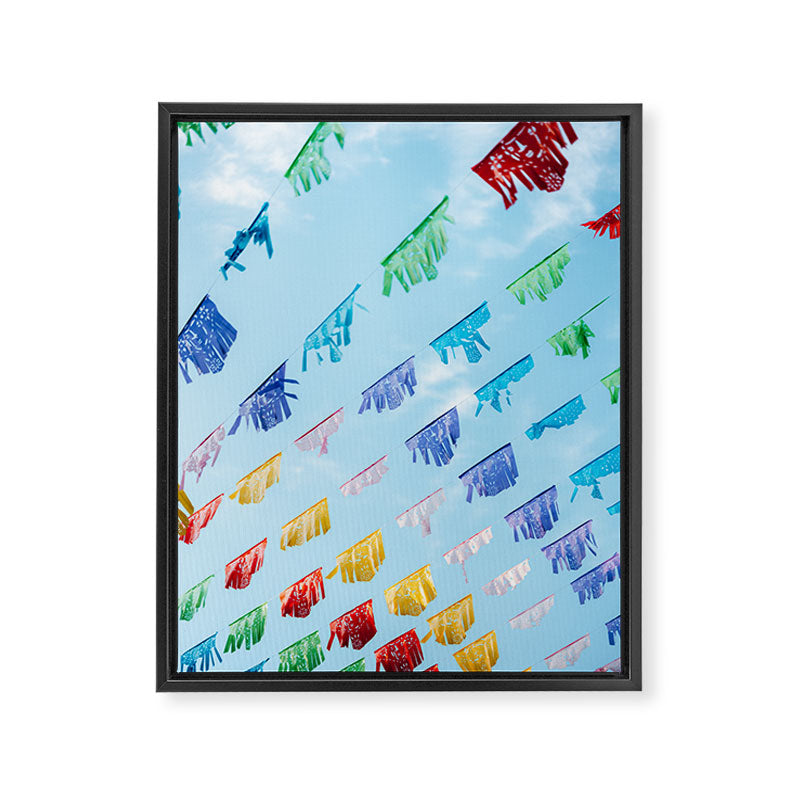 Colors of Mexico | Oaxaca Travel Photography Framed Canvas Print Gallery Image 6