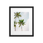 For the love of palm trees | Dominican Republic travel photography print | Summer time Framed Art Print Gallery Image 5