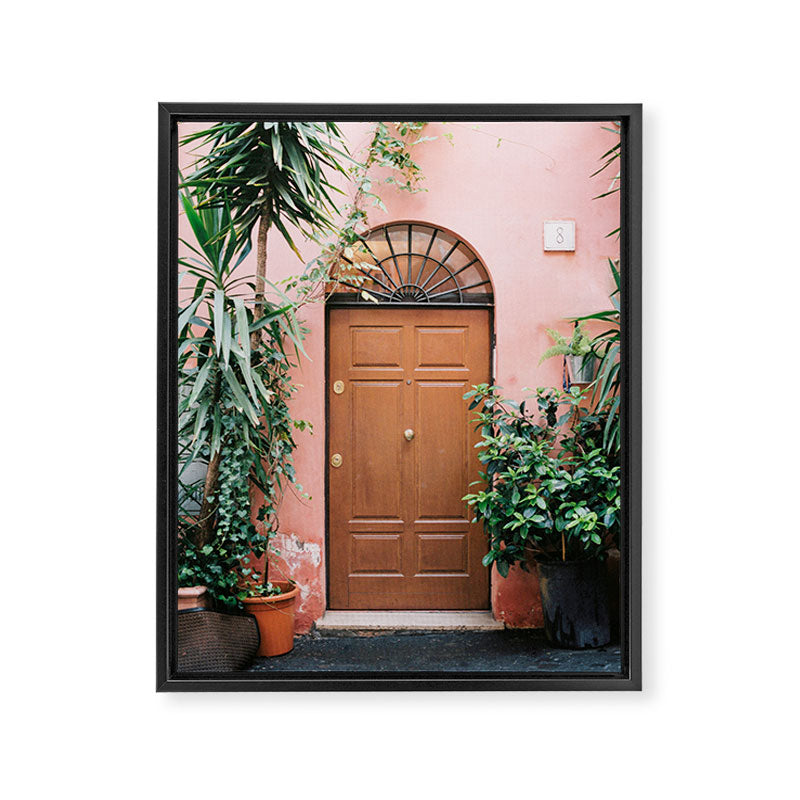 Front door of Rome | Travel photography Italy - pastel tones in Europe Framed Canvas Print Gallery Image 6