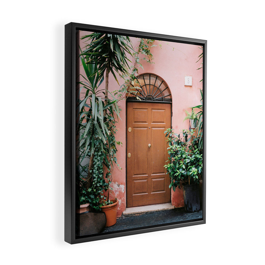 Front door of Rome | Travel photography Italy - pastel tones in Europe Framed Canvas Print Gallery Image 2