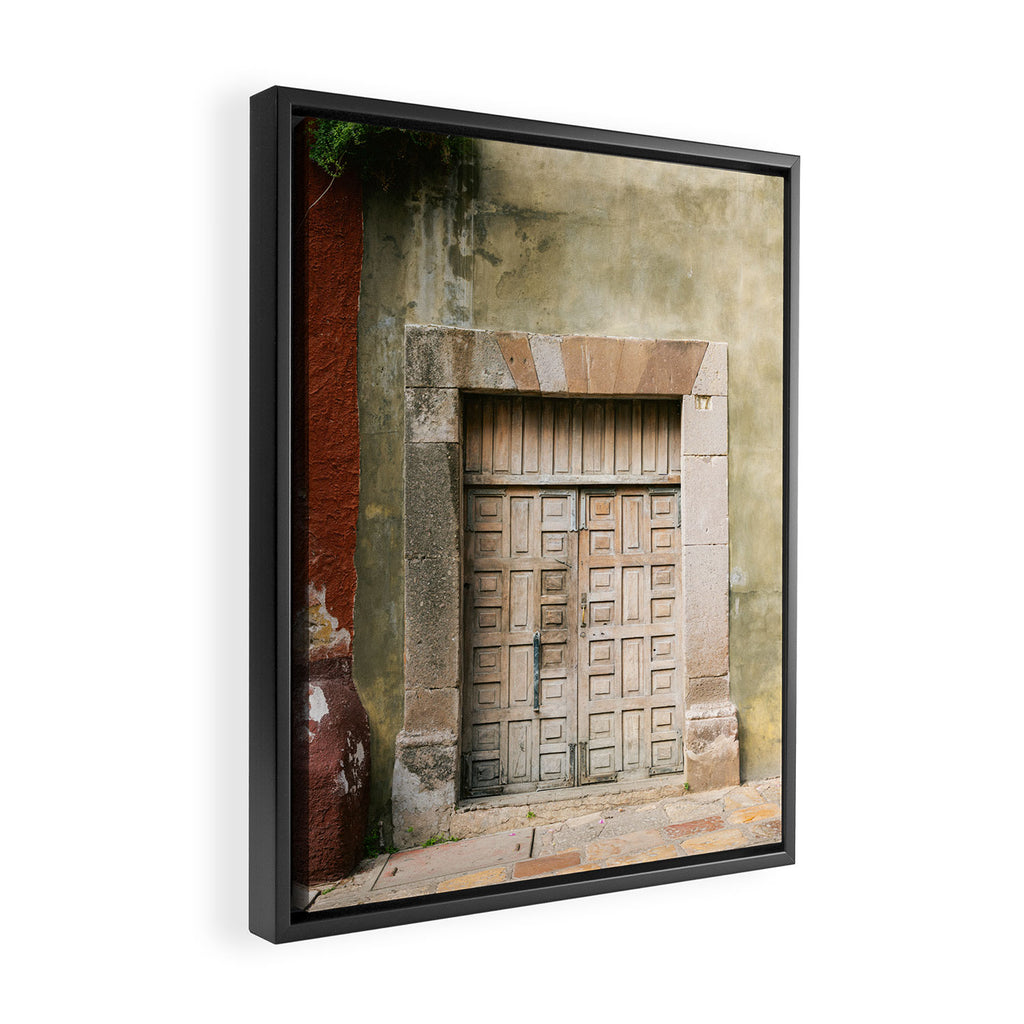 Front door of San Miguel de Allende | Mexico Travel Photography Framed Canvas Print Gallery Image 2