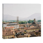 Lucca | Travel photography Italy | Wanderlust city architecture photo art | Tuscany Canvas Print Gallery Image 6