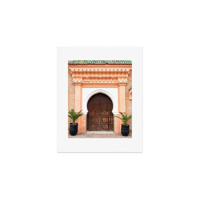 Marrakech Doors to the palace Art Print Gallery Image 1