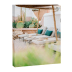Marrakech Rooftop Retreat | Morocco Travel Photography Canvas Print Gallery Image 6