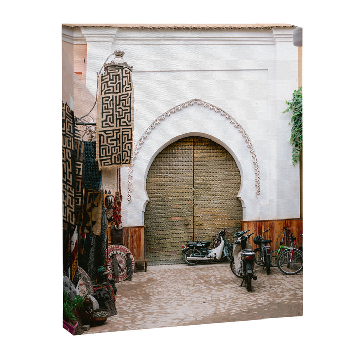 Medina of Marrakech | Morocco Travel Photography Canvas Print Gallery Image 1
