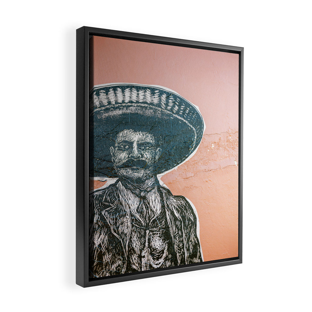 Mexican street art | Oaxaca travel  Framed Canvas Print Gallery Image 2