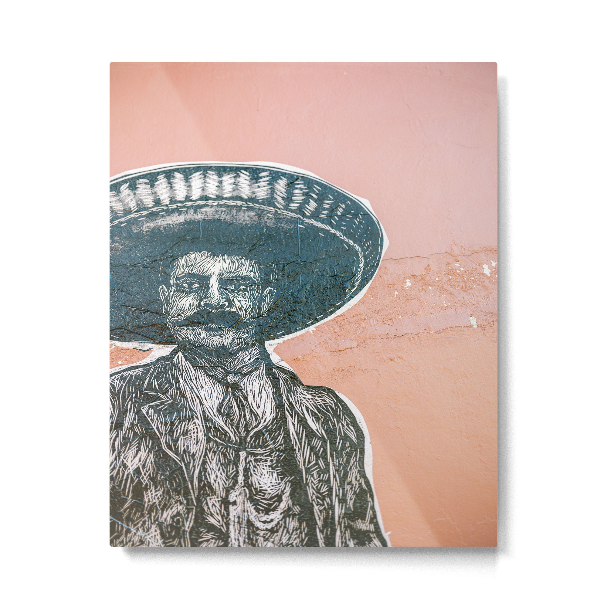 Mexican street art | Oaxaca travel  Metal Print Gallery Image 4