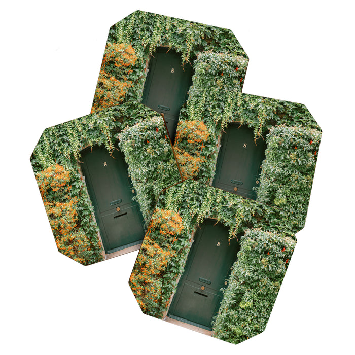 Montmartre Paris | The Ivy covered door Coaster Gallery Image 1
