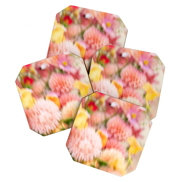 Moving flowers - Abstract Floral Photography Coaster Gallery Image 1