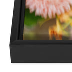 Moving flowers - Abstract Floral Photography Framed Canvas Print Gallery Image 3