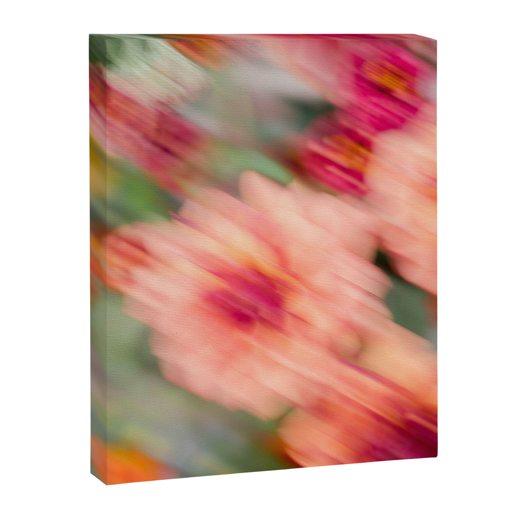 Moving Flowers | Abstract Floral Photography Canvas Print Gallery Image 6