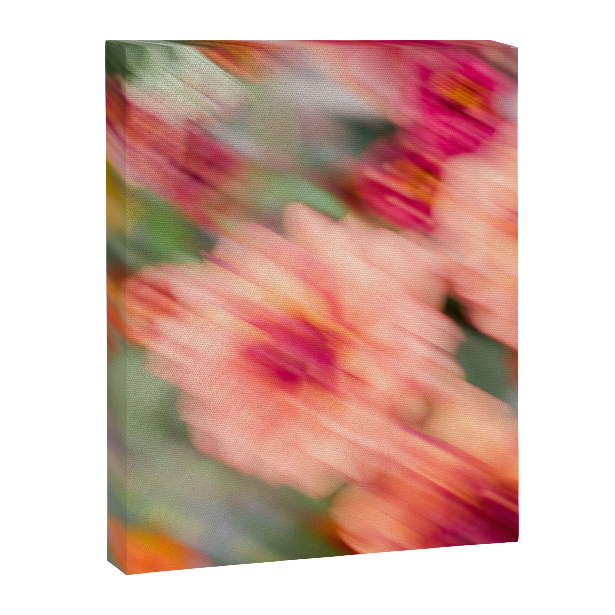 Moving Flowers | Abstract Floral Photography Canvas Print Gallery Image 6