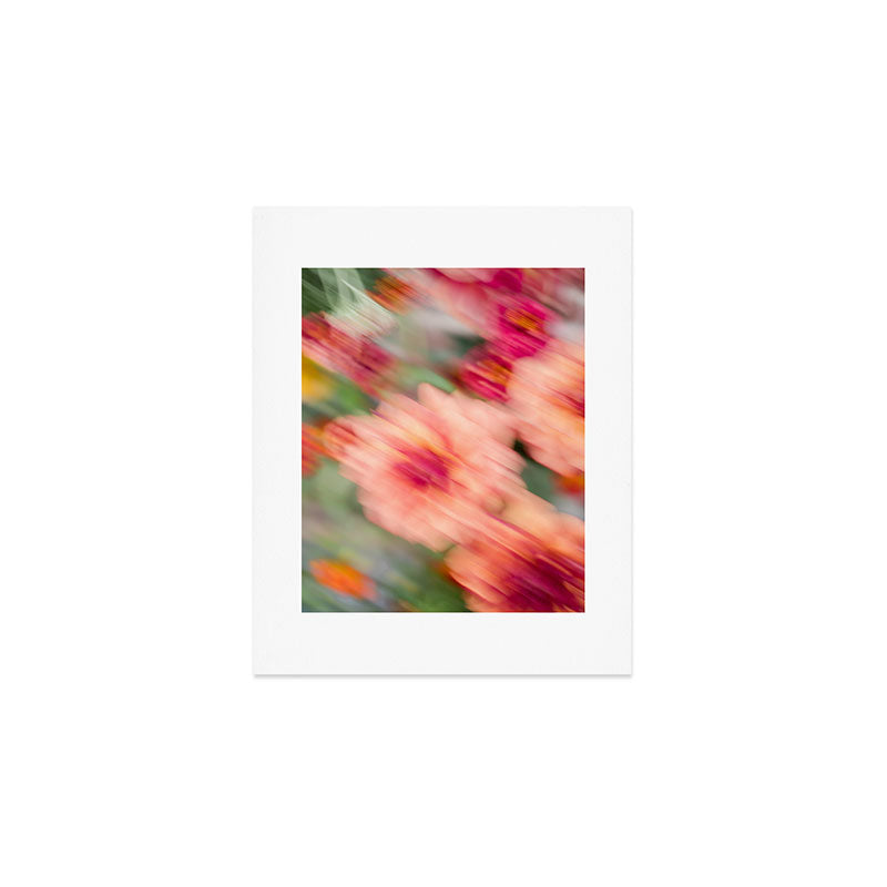 Moving Flowers | Abstract Floral Photography Art Print Gallery Image 1