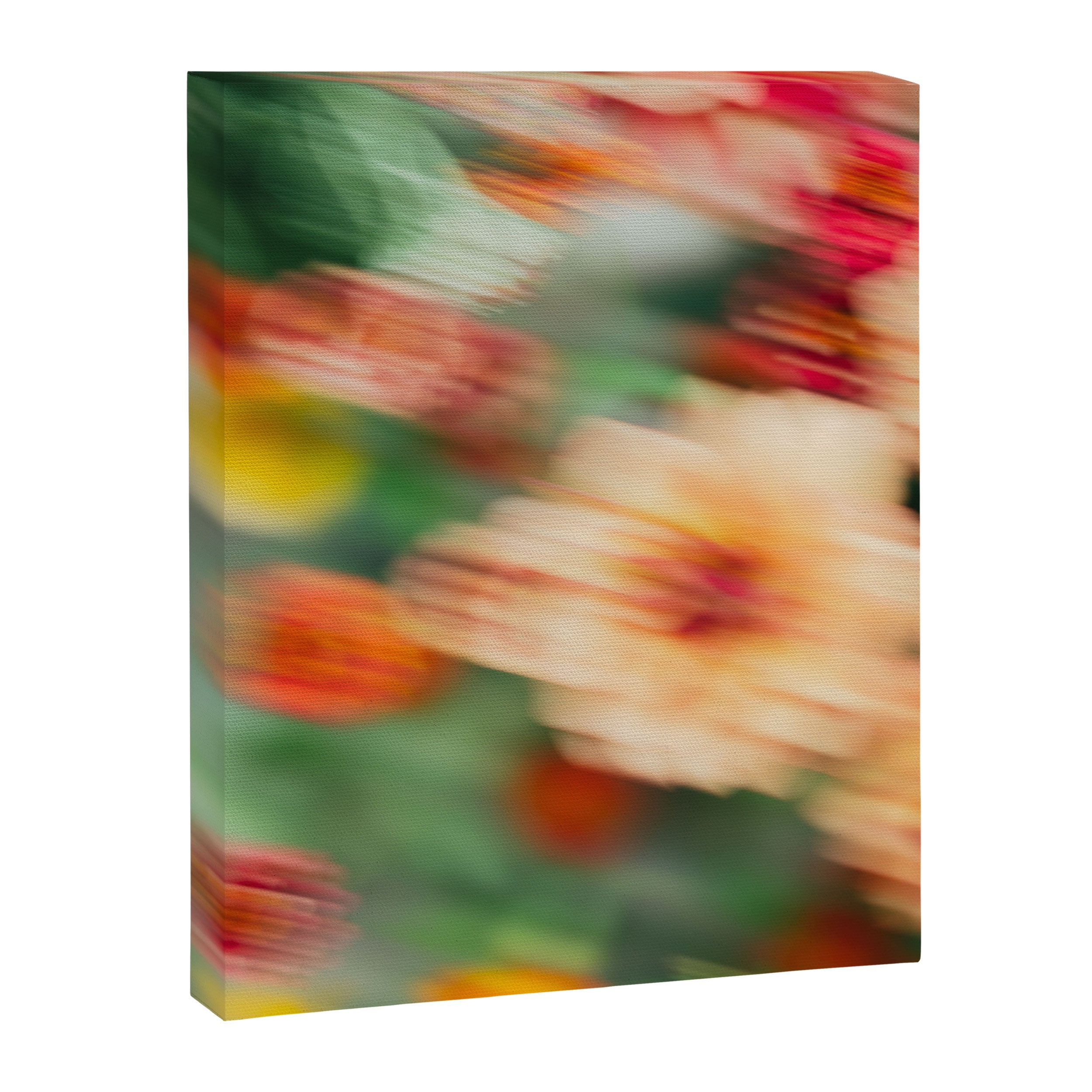 Moving Flowers | Abstract Floral Photography Canvas Print Gallery Image 6